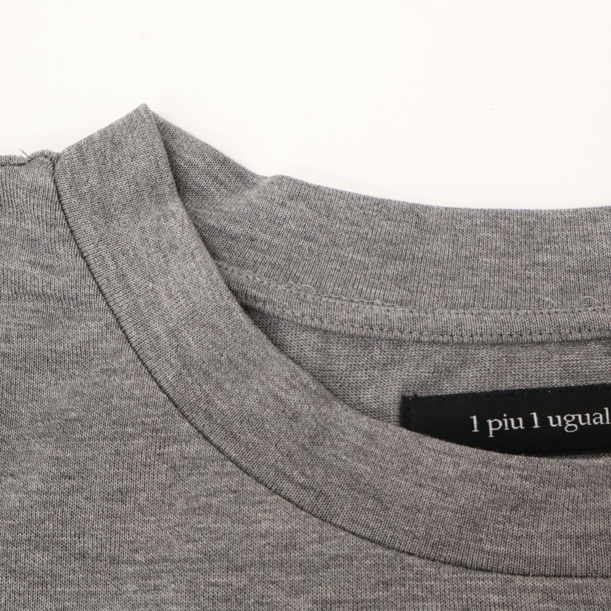 1piu1uguale3 ウノピゥウノウグァーレトレ MRT290 ｸﾞﾚｰ CAMO LEAF R-NECK TEE ﾊﾞｯｸｶﾓﾘｰﾌTｼｬﾂ トップス 6