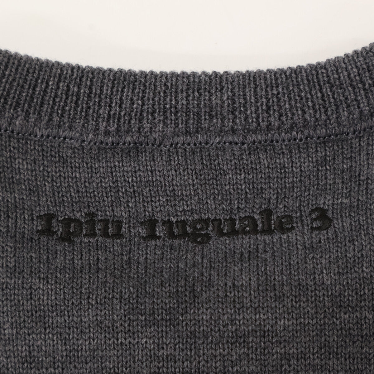 1piu1uguale3 ウノピゥウノウグァーレトレ 【×Disney】MRK220 ｸﾞﾚｰ MICKEY MOUSE SWEATER ﾐｯｷｰﾏｳｽﾆｯﾄ トップス 3