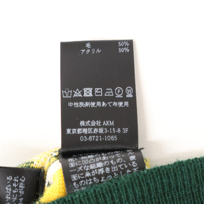 1piu1uguale3 ウノピゥウノウグァーレトレ 【GOLF】GRK067 ｸﾞﾘｰﾝ G.CREWKNIT GOLF BALL 総柄ﾆｯﾄ トップス 5