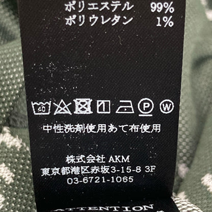 1piu1uguale3 ウノピゥウノウグァーレトレ 【GOLF】【×戸賀敬城】GRK062 ｶｰｷ ARGYLE LOGO 半袖ｼｬﾂ トップス V