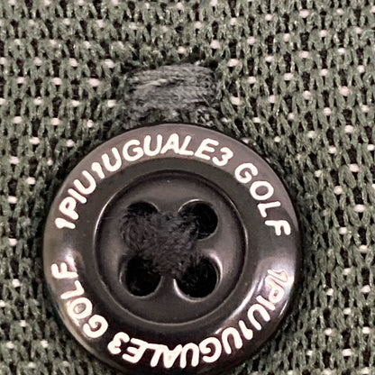 1piu1uguale3 ウノピゥウノウグァーレトレ 【GOLF】【×戸賀敬城】GRK062 ｶｰｷ ARGYLE LOGO 半袖ｼｬﾂ トップス V