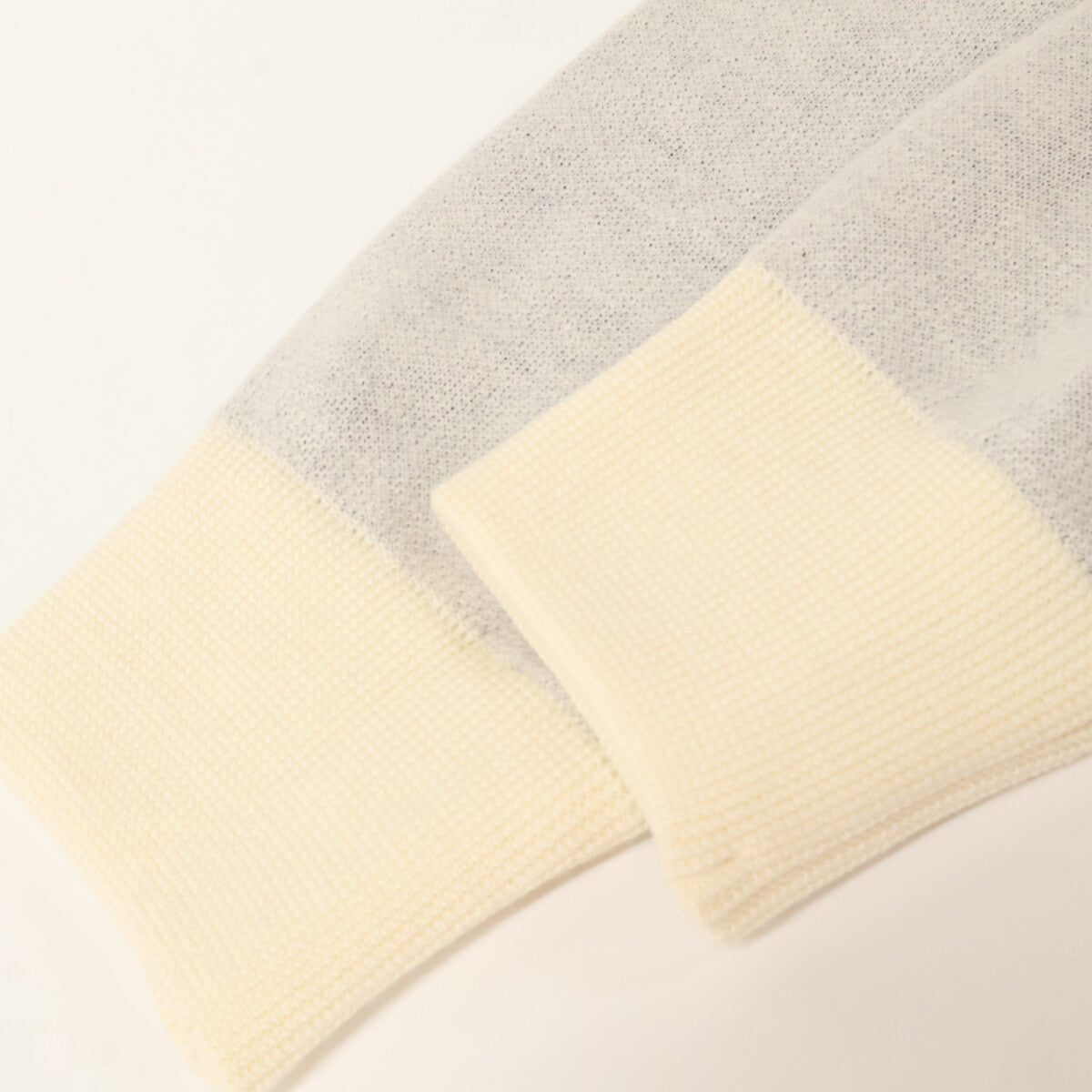 1piu1uguale3 ウノピゥウノウグァーレトレ 【GOLF】【×Del Piero】GDK002 ﾎﾜｲﾄ×ﾌﾞﾙｰ ﾊﾞｲｶﾗｰｸﾙｰﾈｯｸﾆｯﾄ トップス 5