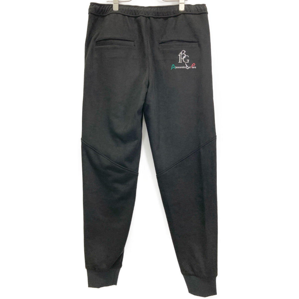 1piu1uguale3 ウノピゥウノウグァーレトレ 【GOLF】【×Del Piero】GDP015 24AW ﾌﾞﾗｯｸ ACTIVE SUEDE RIB ｲｰｼﾞｰﾊﾟﾝﾂ ボトムス V