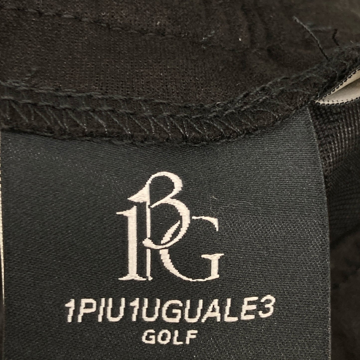 1piu1uguale3 ウノピゥウノウグァーレトレ 【GOLF】【×Del Piero】GDP015 24AW ﾌﾞﾗｯｸ ACTIVE SUEDE RIB ｲｰｼﾞｰﾊﾟﾝﾂ ボトムス V