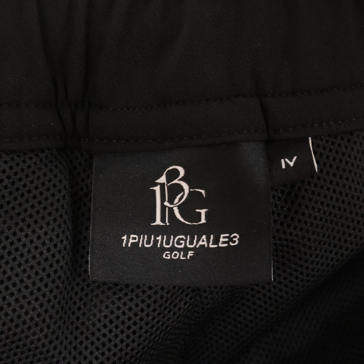 1piu1uguale3 ウノピゥウノウグァーレトレ 【GOLF】【×Del Piero】GDP010 ﾌﾞﾗｯｸ×ｲｴﾛｰ ﾄﾞﾛｰｺｰﾄﾞﾅｲﾛﾝｼﾞｮｶﾞｰﾊﾟﾝﾂ ボトムス 4