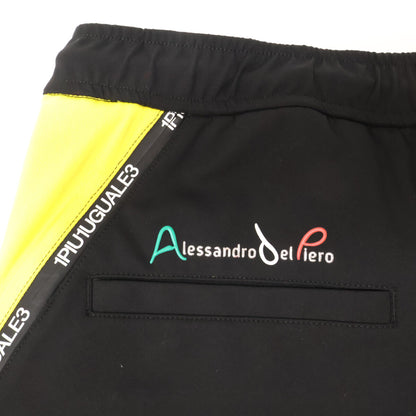 1piu1uguale3 ウノピゥウノウグァーレトレ 【GOLF】【×Del Piero】GDP010 ﾌﾞﾗｯｸ×ｲｴﾛｰ ﾄﾞﾛｰｺｰﾄﾞﾅｲﾛﾝｼﾞｮｶﾞｰﾊﾟﾝﾂ ボトムス 4