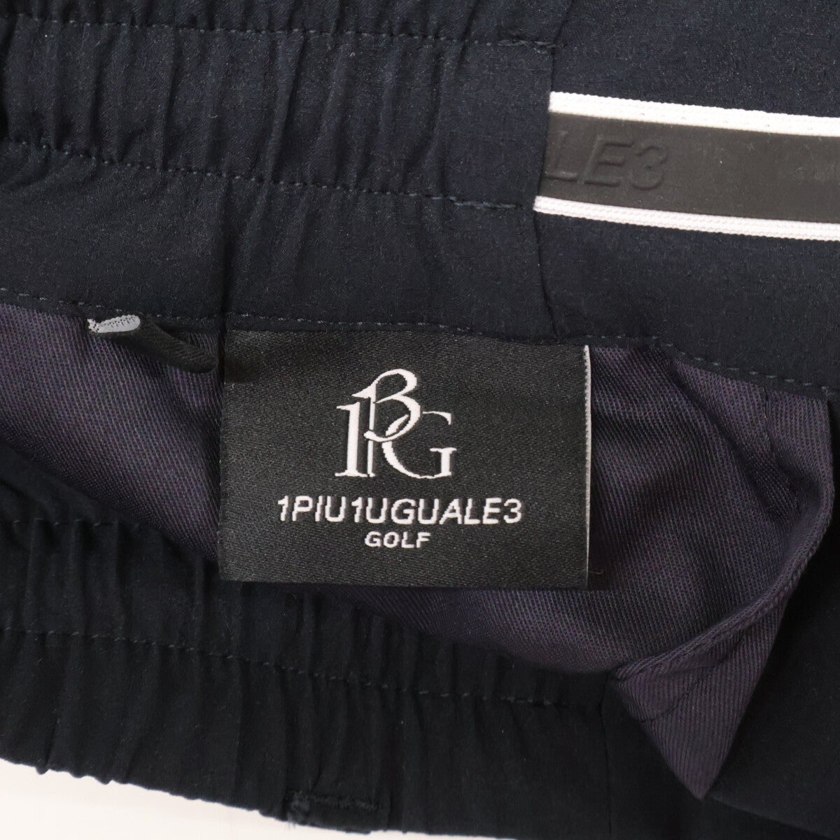 1piu1uguale3 ウノピゥウノウグァーレトレ 【GOLF】【×Del Piero】GDP007 ﾌﾞﾗｯｸ PLAYABLE SLACKS ｽﾗｯｸｽﾊﾟﾝﾂ ボトムス 3
