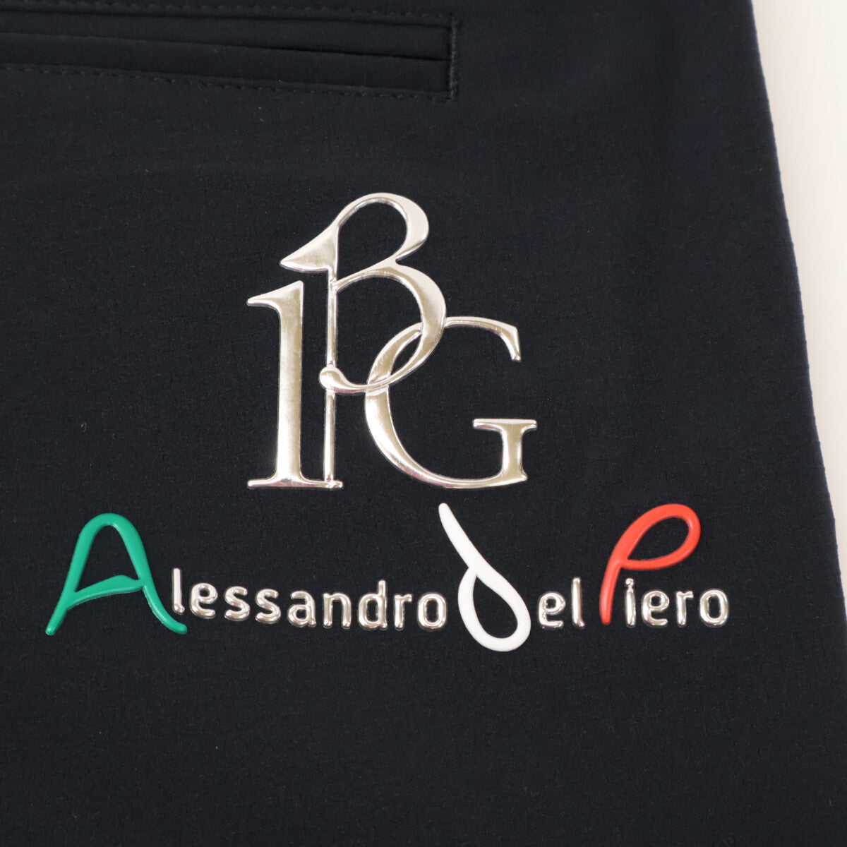 1piu1uguale3 ウノピゥウノウグァーレトレ 【GOLF】【×Del Piero】GDP007 ﾌﾞﾗｯｸ PLAYABLE SLACKS ｽﾗｯｸｽﾊﾟﾝﾂ ボトムス 3