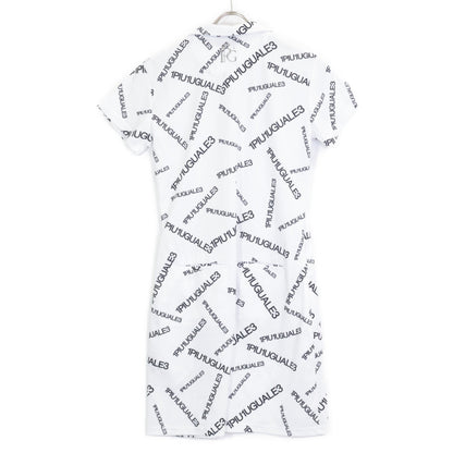 1piu1uguale3 ウノピゥウノウグァーレトレ 【GOLF】GST153 ﾎﾜｲﾄ ﾗﾝﾀﾞﾑﾛｺﾞﾐﾆﾜﾝﾋﾟｰｽ ワンピース II