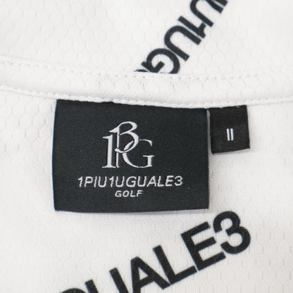 1piu1uguale3 ウノピゥウノウグァーレトレ 【GOLF】GST153 ﾎﾜｲﾄ ﾗﾝﾀﾞﾑﾛｺﾞﾐﾆﾜﾝﾋﾟｰｽ ワンピース II