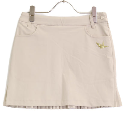 1piu1uguale3 ウノピゥウノウグァーレトレ 【GOLF】GSP018 ﾍﾞｰｼﾞｭ ﾌﾟﾘｰﾂﾐﾆｽｶｰﾄ スカート 2