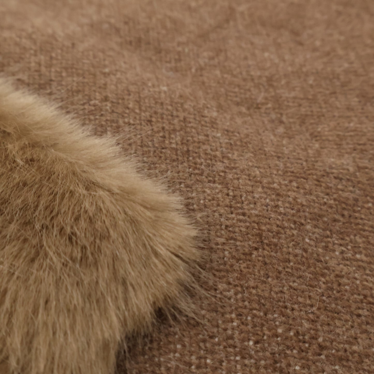 1piu1uguale3 ウノピゥウノウグァーレトレ MRG470 CAS022 75/F 113 MUFFLER with POCKET エコファーポケット マフラー