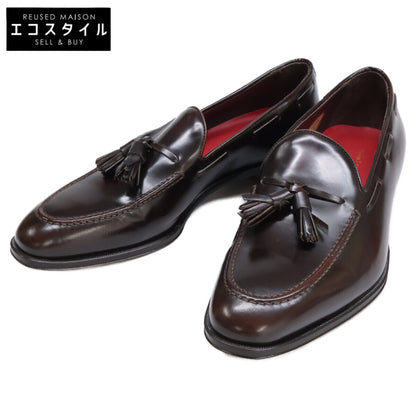 1piu1uguale3 ウノピゥウノウグァーレトレ 【新品同様】Roma レザー タッセル ローファー シューズ 42