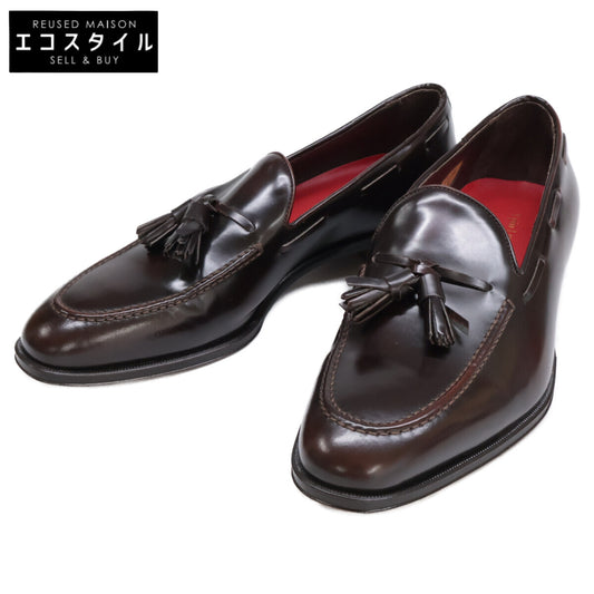 1piu1uguale3 ウノピゥウノウグァーレトレ 【新品同様】Roma レザー タッセル ローファー シューズ 42