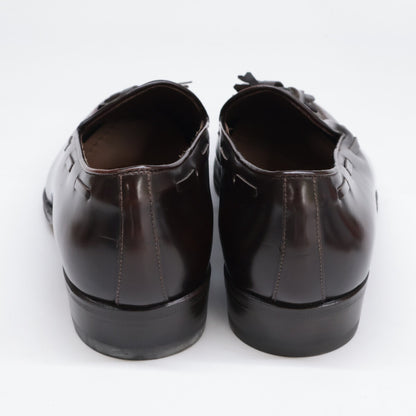 1piu1uguale3 ウノピゥウノウグァーレトレ 【新品同様】Roma レザー タッセル ローファー シューズ 42