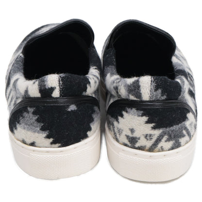 1piu1uguale3 ウノピゥウノウグァーレトレ x PENDLETON ペンドルトン 【新品同様】TN16S-053 ネイティブ柄 スリッポン シューズ 270