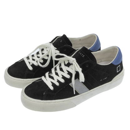 D.A.T.E. デイト HILL LOW USED BLACK スエード ローカット スニーカー シューズ レディー ス ブラック 23.5cm シューズ 4(UK)
