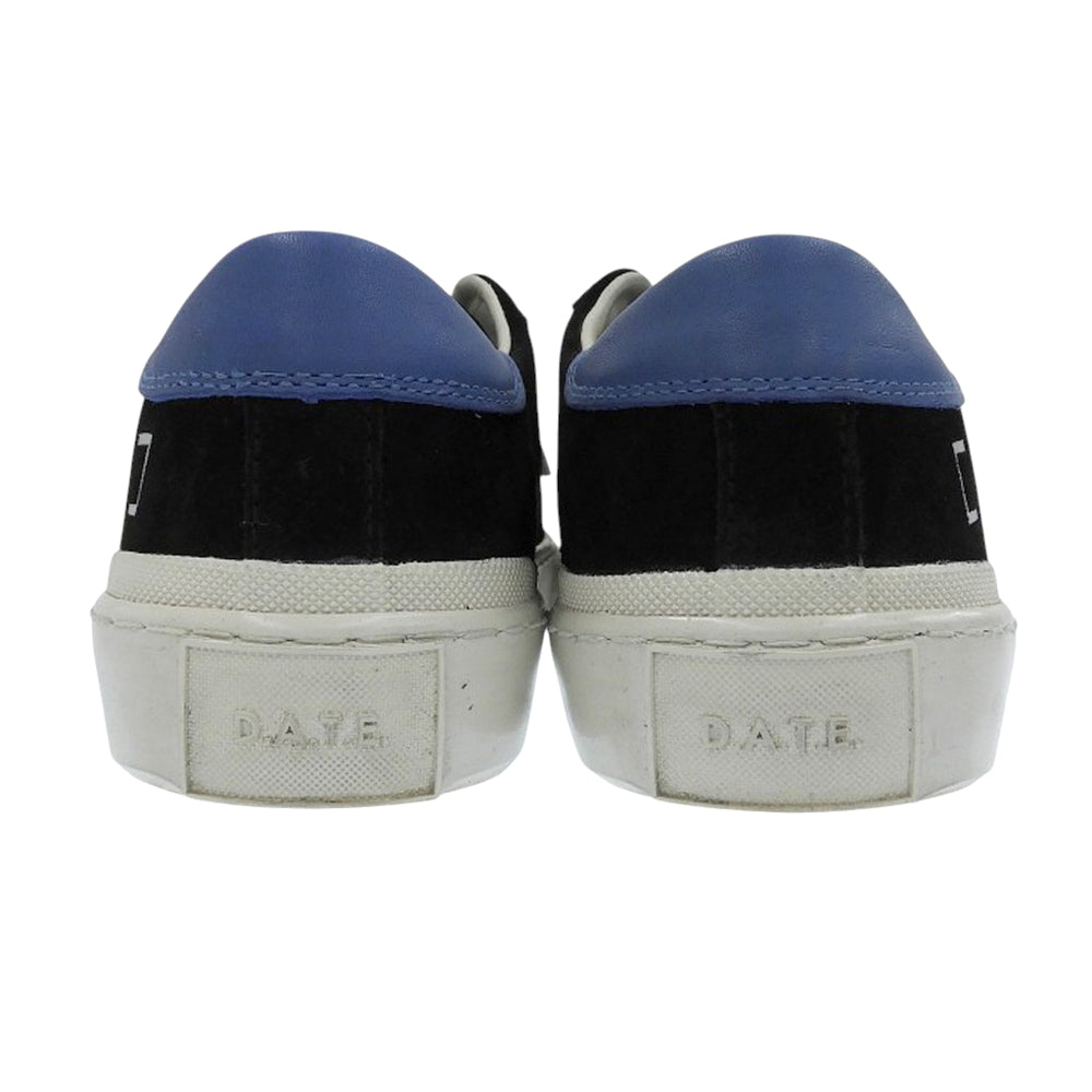 D.A.T.E. デイト HILL LOW USED BLACK スエード ローカット スニーカー シューズ レディー ス ブラック 23.5cm シューズ 4(UK)