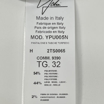 YCHAI イカイ ﾈｲﾋﾞｰ ｳｫｯｼｬﾌﾞﾙﾎﾟﾘｳｰﾙｽﾄﾚｯﾁﾄﾛﾋﾟｶﾙ5ﾎﾟｹｯﾄﾊﾟﾝﾂ ボトムス 32