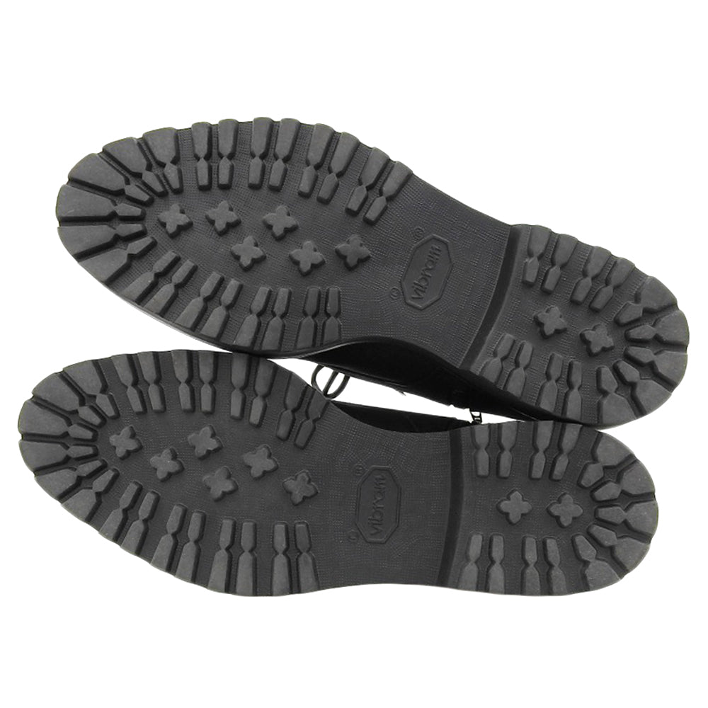 WH ダブルエイチ 美品 ワックスコマンダー コンバットブーツ シューズ メンズ ブラック 8 菅原靴店別注仕様 シューズ 8