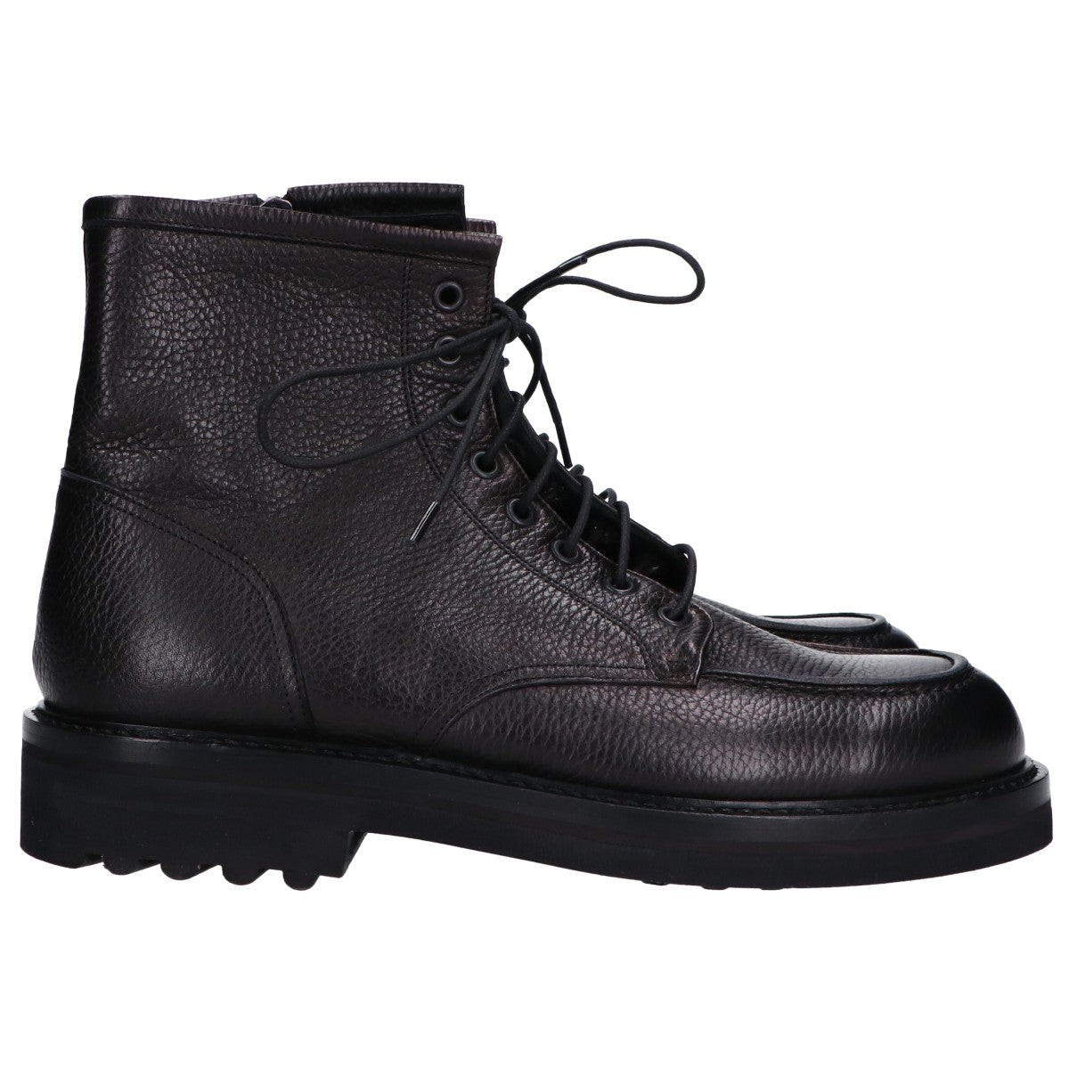 ANTONIO MAURIZI アントニオマウリッツィ 【美品】OPERA 1251 シボレザー サイドジップ シューズ 42