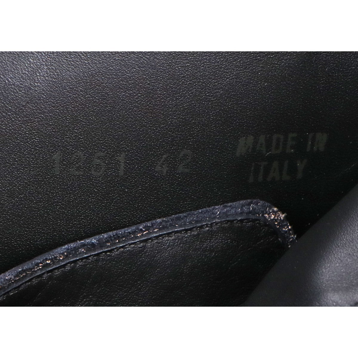 ANTONIO MAURIZI アントニオマウリッツィ 【美品】OPERA 1251 シボレザー サイドジップ シューズ 42