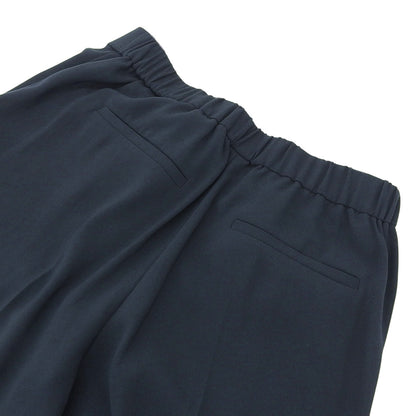 Theory セオリー センタープレス ワイドスラックス ボトムス レディース ネイビー 0 24SS ボトムス 0