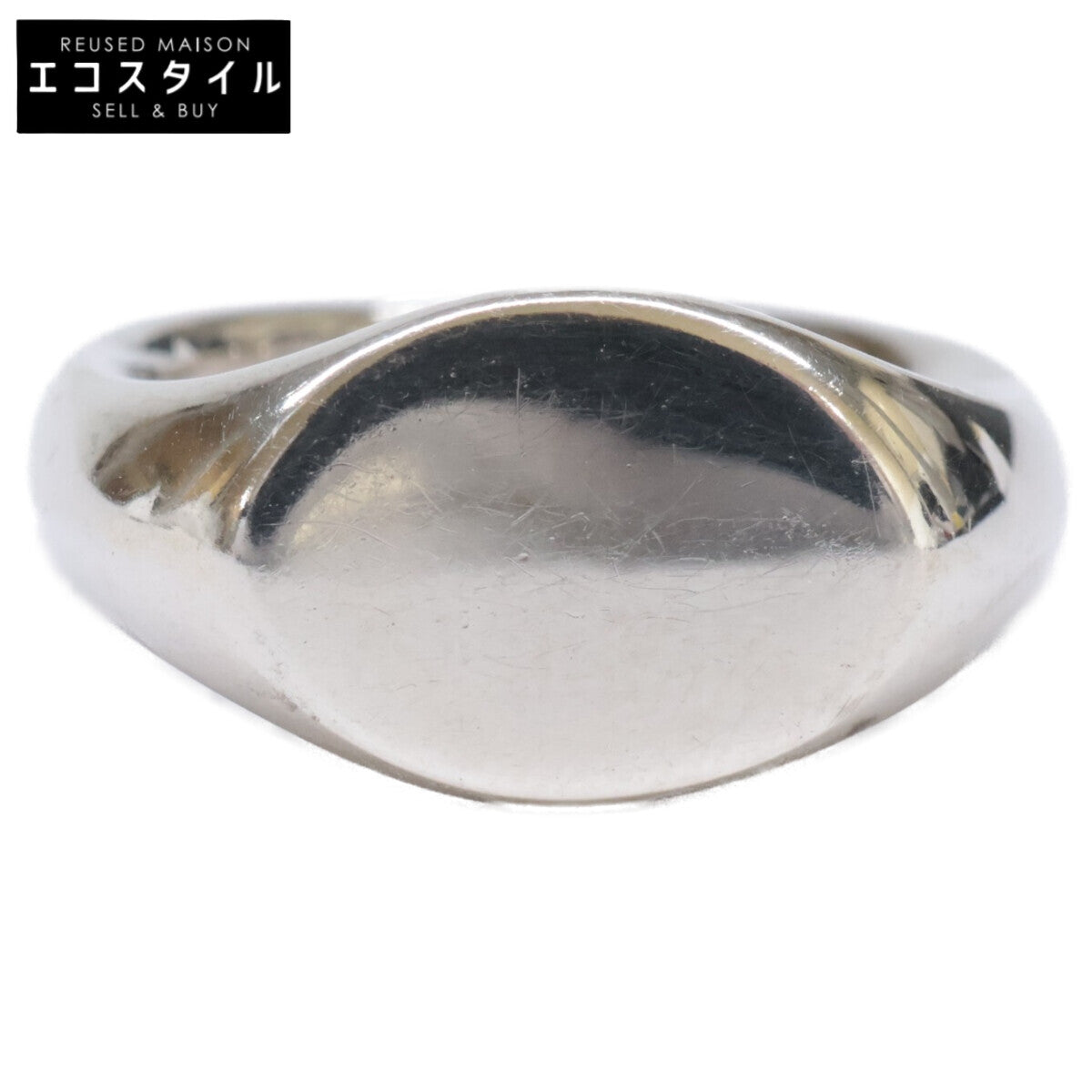 TIFFANY&Co. ティファニー 925 ヴィンテージ オーバル シグネット リング 指輪