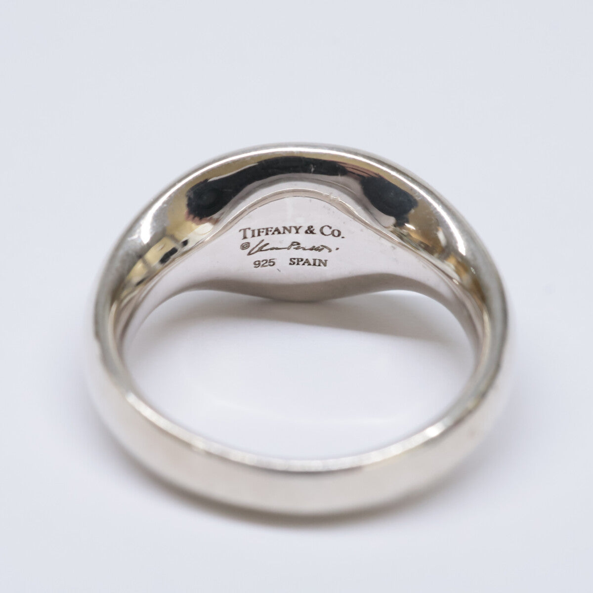 TIFFANY&Co. ティファニー 925 ヴィンテージ オーバル シグネット リング 指輪