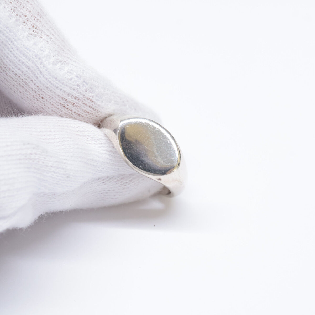 TIFFANY&Co. ティファニー 925 ヴィンテージ オーバル シグネット リング 指輪