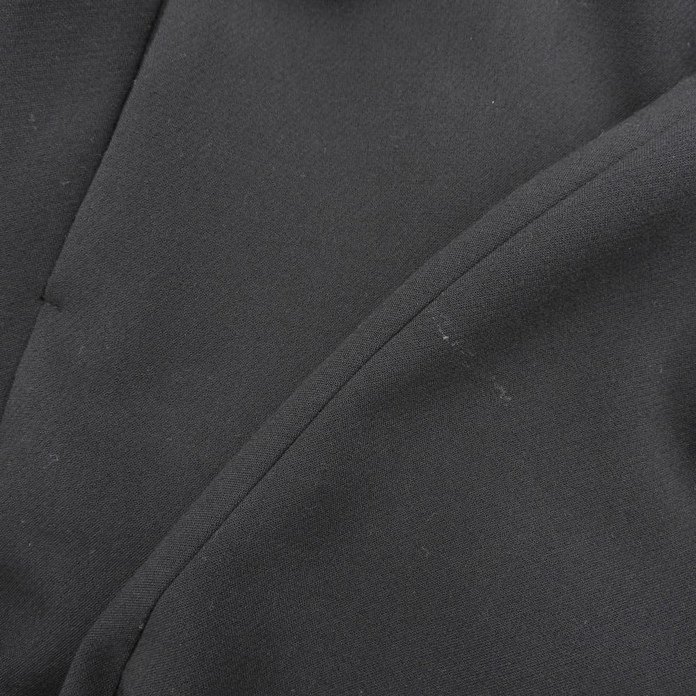 YOKOCHAN ヨーコチャン 美品 ボリュームラッフルパールドレス ワンピース レディース ブラック F YCD-124-914 24年製 ワンピース F