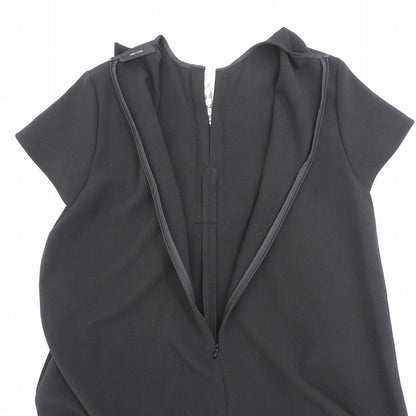 YOKOCHAN ヨーコチャン 美品 ボリュームラッフルパールドレス ワンピース レディース ブラック F YCD-124-914 24年製 ワンピース F