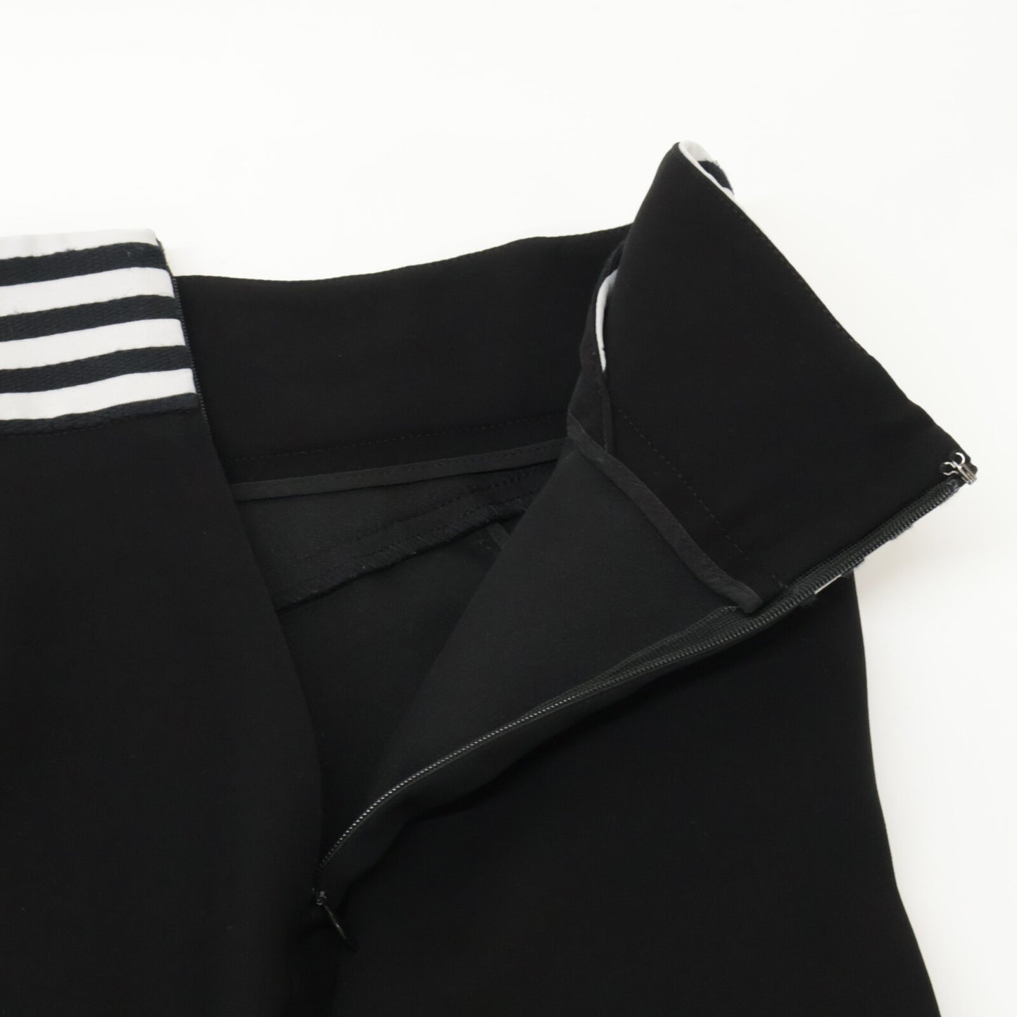 BORDERS at BALCONY ボーダーズアットバルコニー BD2111-3G-03 ﾌﾞﾗｯｸ ｳｴｽﾄｸﾛｽﾎﾞｰﾀﾞｰﾃｰﾊﾟｰﾄﾞﾊﾟﾝﾂ ボトムス 36