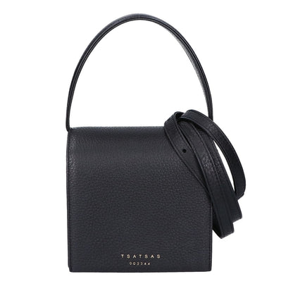 TSATSAS ツァツァス 【美品】005344 MALVA2 レザー 2WAYショルダー ハンドバッグ