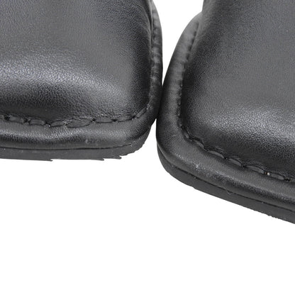 SHISEI シーセイ 美品 SQUARE SIDE サイドゴアブーツ シューズ レディース ブラック 37 24014S シューズ 37