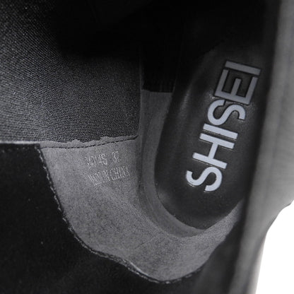 SHISEI シーセイ 美品 SQUARE SIDE サイドゴアブーツ シューズ レディース ブラック 37 24014S シューズ 37