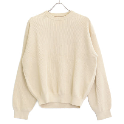 AURALEE オーラリー 25SS A25P01SY　ﾍﾞｰｼﾞｭ FLAT YARN RIB KNIT /ﾌﾗｯﾄﾔｰﾝﾘﾌﾞﾆｯﾄ トップス 3