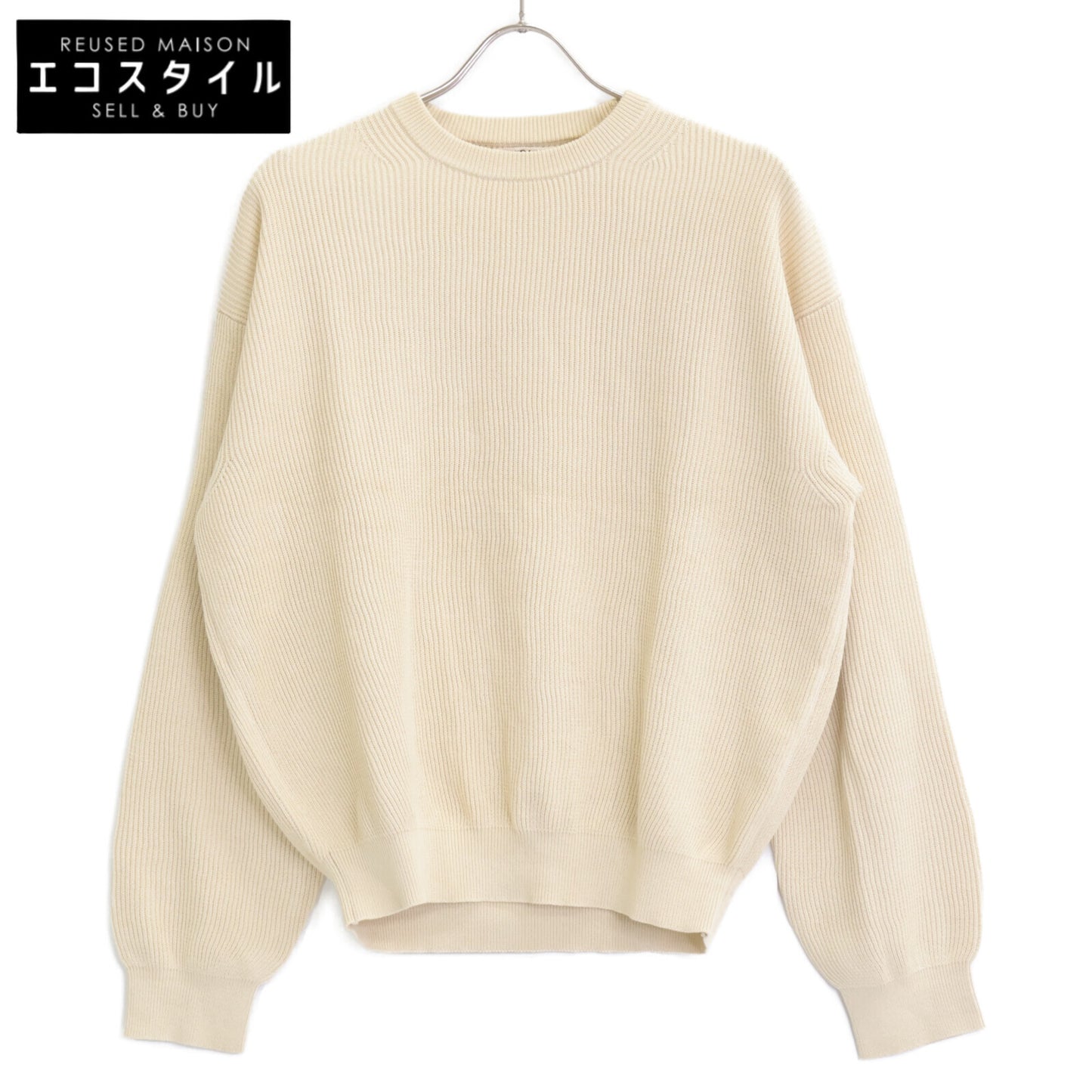 AURALEE オーラリー 25SS A25P01SY　ﾍﾞｰｼﾞｭ FLAT YARN RIB KNIT /ﾌﾗｯﾄﾔｰﾝﾘﾌﾞﾆｯﾄ トップス 3