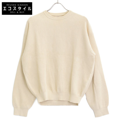 AURALEE オーラリー 25SS A25P01SY　ﾍﾞｰｼﾞｭ FLAT YARN RIB KNIT /ﾌﾗｯﾄﾔｰﾝﾘﾌﾞﾆｯﾄ トップス 3