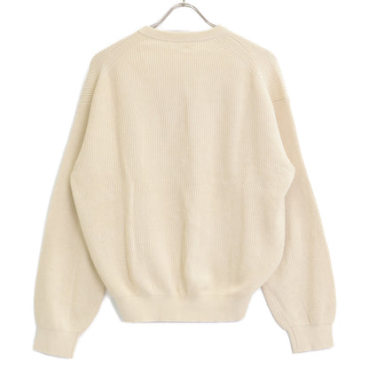 AURALEE オーラリー 25SS A25P01SY　ﾍﾞｰｼﾞｭ FLAT YARN RIB KNIT /ﾌﾗｯﾄﾔｰﾝﾘﾌﾞﾆｯﾄ トップス 3