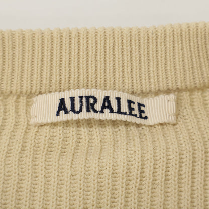 AURALEE オーラリー 25SS A25P01SY　ﾍﾞｰｼﾞｭ FLAT YARN RIB KNIT /ﾌﾗｯﾄﾔｰﾝﾘﾌﾞﾆｯﾄ トップス 3