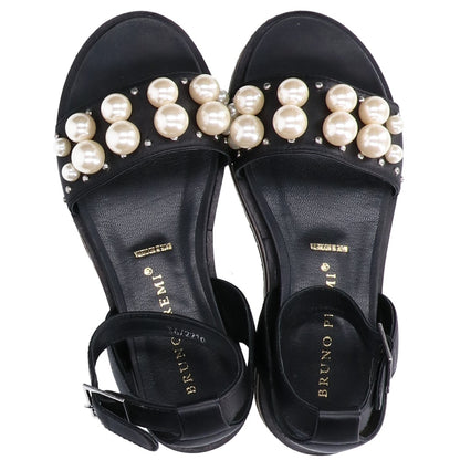 BRUNO PREMI ブルーノプレミ 【新品同様】R4500VIPE パール装飾 プラットフォーム サンダル 36