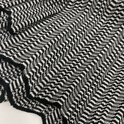 ADORE アドーア 531-2172323 ﾏﾙﾁｶﾗｰ ﾄﾗｲｱﾝｸﾞﾙﾎﾞｰﾀﾞｰﾆｯﾄｽｶｰﾄ スカート 38