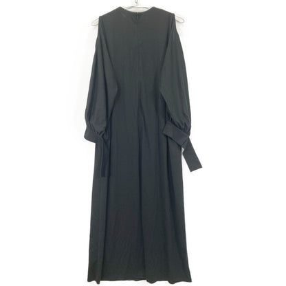 ADORE アドーア 531-1140509 ﾌﾞﾗｯｸ ﾄﾞﾗｲﾀｯﾁｽﾑｰｽﾜﾝﾋﾟｰｽ ワンピース 38