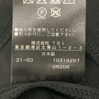 ADORE アドーア 531-1140509 ﾌﾞﾗｯｸ ﾄﾞﾗｲﾀｯﾁｽﾑｰｽﾜﾝﾋﾟｰｽ ワンピース 38