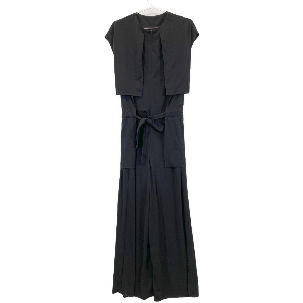 ADORE アドーア 531-1140410 ﾌﾞﾗｯｸ ﾄﾞﾗｲﾀｯﾁｽﾑｰｽｵｰﾙｲﾝﾜﾝﾋﾟｰｽ オーバーオール オールインワン 38