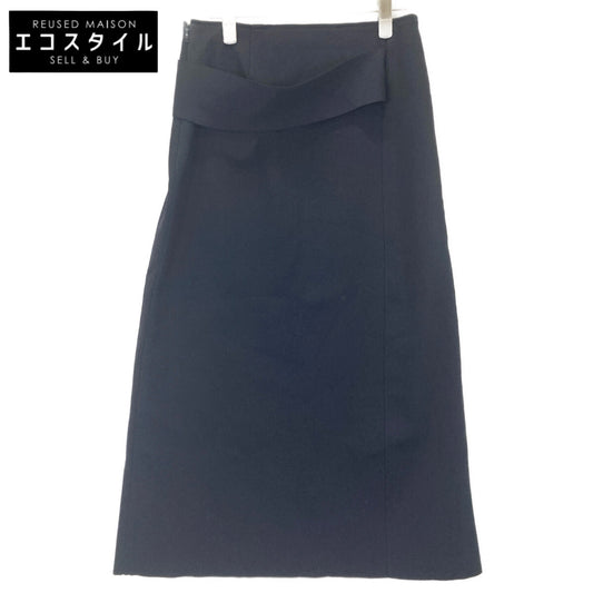 ADORE アドーア 531-1172217 ﾌﾞﾗｯｸ ﾄﾞﾗｲｽﾄﾚｯﾁﾆｯﾄｽｶｰﾄ スカート 38