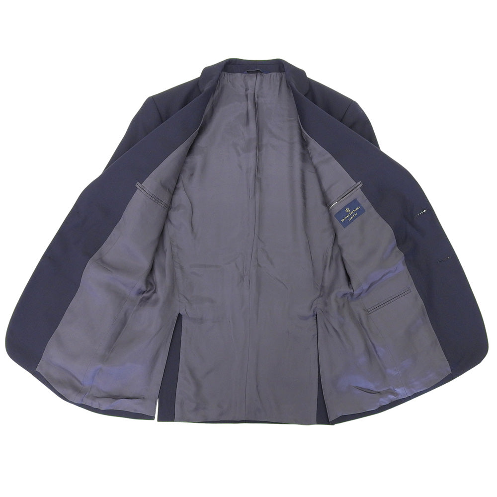 Brooks Brothers ブルックスブラザーズ リージェントフィット ウール 2B ブレザー ジャケット メンズ ネイビー 銀釦 36S ジャケット 36S(US)