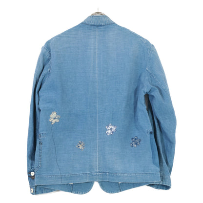 45R フォーティファイブ アール 8031024 ｲﾝﾃﾞｨｺﾞ ｺﾞﾏﾃﾞﾆﾑの908ｵｰﾙ(再び･秋空加工) ジャケット 2