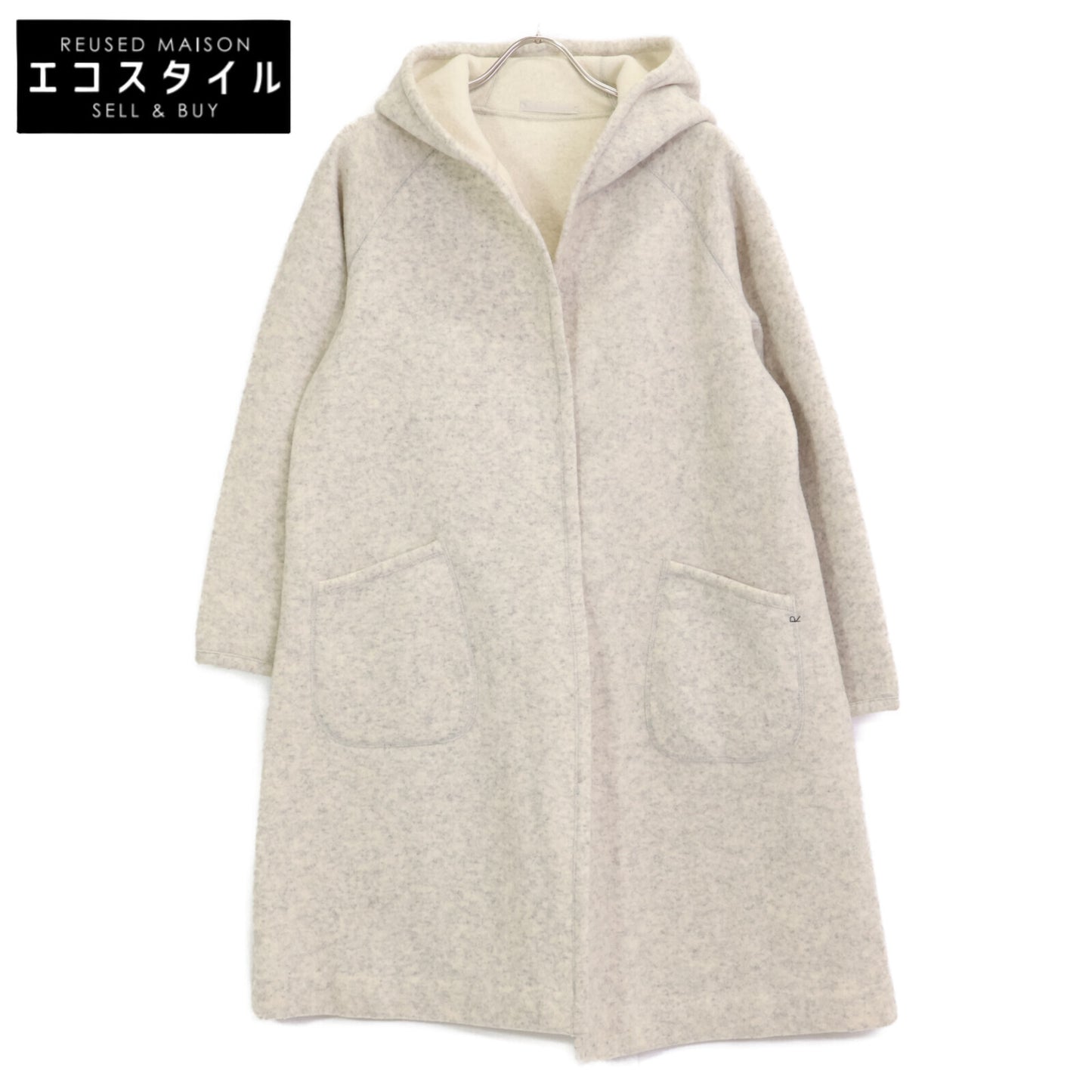 45R フォーティファイブ アール 7102037 ｱｲﾎﾞﾘｰ ｼﾞｬｰｼﾞﾒﾙﾄﾝﾌｰﾄﾞｺｰﾄ コート 2